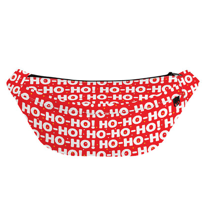 Christmas Ho Ho Ho Pattern Print Fanny Pack