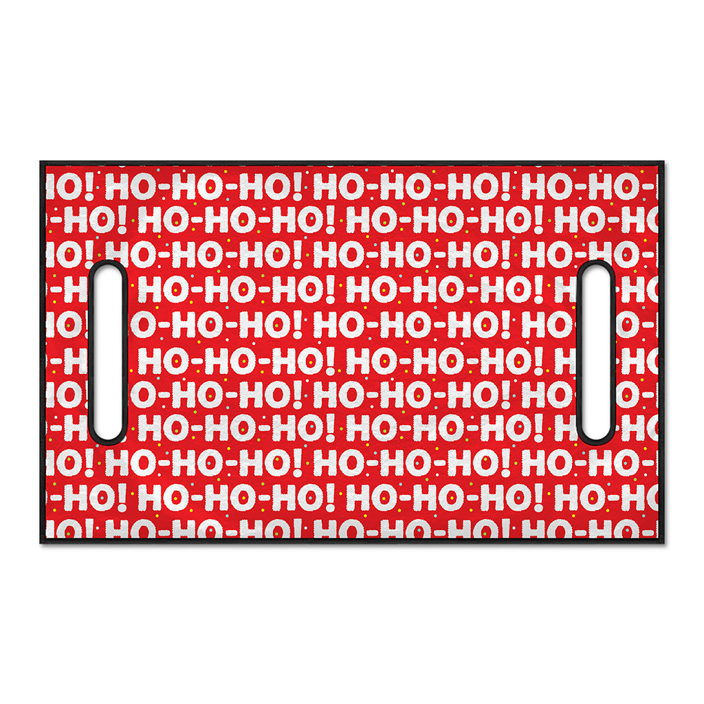 Christmas Ho Ho Ho Pattern Print Golf Cart Seat Cover