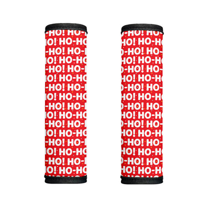 Christmas Ho Ho Ho Pattern Print Handle Covers
