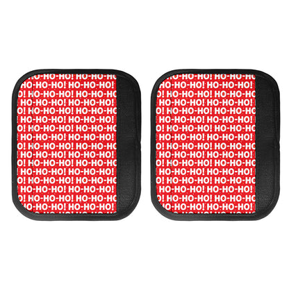 Christmas Ho Ho Ho Pattern Print Handle Covers