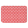 Christmas Ho Ho Ho Pattern Print Indoor Door Mat