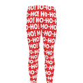 Christmas Ho Ho Ho Pattern Print Men's Leggings