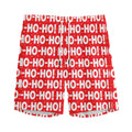 Christmas Ho Ho Ho Pattern Print Men's Athletic Shorts