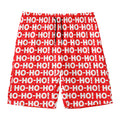 Christmas Ho Ho Ho Pattern Print Men's Swim Trunks