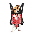 Christmas Ho Ho Ho Pattern Print Pet Carrier Backpack