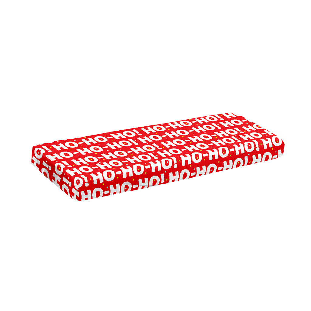 Christmas Ho Ho Ho Pattern Print Piano Keyboard Cover