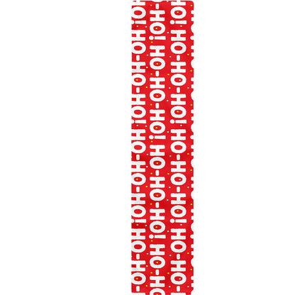 Christmas Ho Ho Ho Pattern Print Table Runner