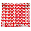 Christmas Ho Ho Ho Pattern Print Tapestry