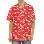 Christmas Hohoho Santa Claus Laugh Print Aloha Shirt