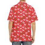 Christmas Hohoho Santa Claus Laugh Print Aloha Shirt