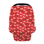 Christmas Hohoho Santa Claus Laugh Print Baby Seat Cover