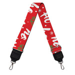 Christmas Hohoho Santa Claus Laugh Print Bag Strap