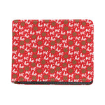 Christmas Hohoho Santa Claus Laugh Print Bifold Wallet