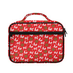Christmas Hohoho Santa Claus Laugh Print Briefcase Bible Bag