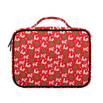 Christmas Hohoho Santa Claus Laugh Print Briefcase Bible Bag