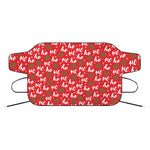 Christmas Hohoho Santa Claus Laugh Print Car Windshield Snow Cover