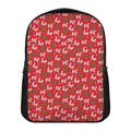 Christmas Hohoho Santa Claus Laugh Print Casual Backpack