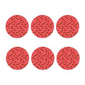 Christmas Hohoho Santa Claus Laugh Print Coaster Set