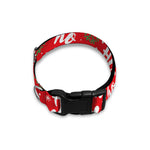 Christmas Hohoho Santa Claus Laugh Print Dog Collar