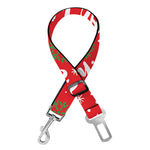Christmas Hohoho Santa Claus Laugh Print Dog Seat Belt