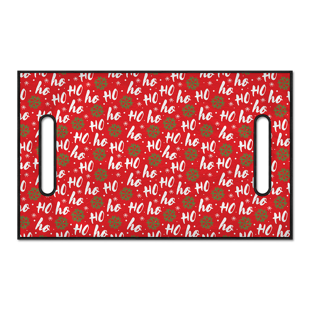 Christmas Hohoho Santa Claus Laugh Print Golf Cart Seat Cover
