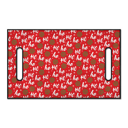 Christmas Hohoho Santa Claus Laugh Print Golf Cart Seat Cover