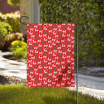 Christmas Hohoho Santa Claus Laugh Print House Flag
