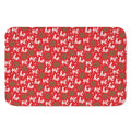 Christmas Hohoho Santa Claus Laugh Print Indoor Door Mat