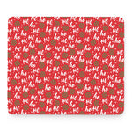 Christmas Hohoho Santa Claus Laugh Print Mouse Pad