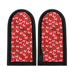 Christmas Hohoho Santa Claus Laugh Print Skillet Handle Cover