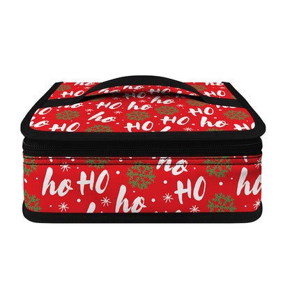 Christmas Hohoho Santa Claus Laugh Print Small Lunch Bag