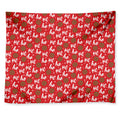 Christmas Hohoho Santa Claus Laugh Print Tapestry