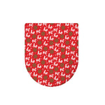 Christmas Hohoho Santa Claus Laugh Print Toilet Lid Cover