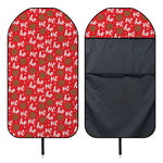 Christmas Hohoho Santa Claus Laugh Print Waterproof Car Seat Cover