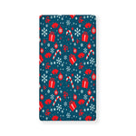 Christmas Holiday Elements Pattern Print Baby Crib Sheet