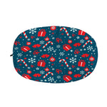 Christmas Holiday Elements Pattern Print Car Side Mirror Covers