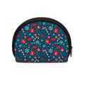 Christmas Holiday Elements Pattern Print Coin Purse