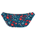 Christmas Holiday Elements Pattern Print Fanny Pack