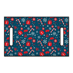 Christmas Holiday Elements Pattern Print Golf Cart Seat Cover