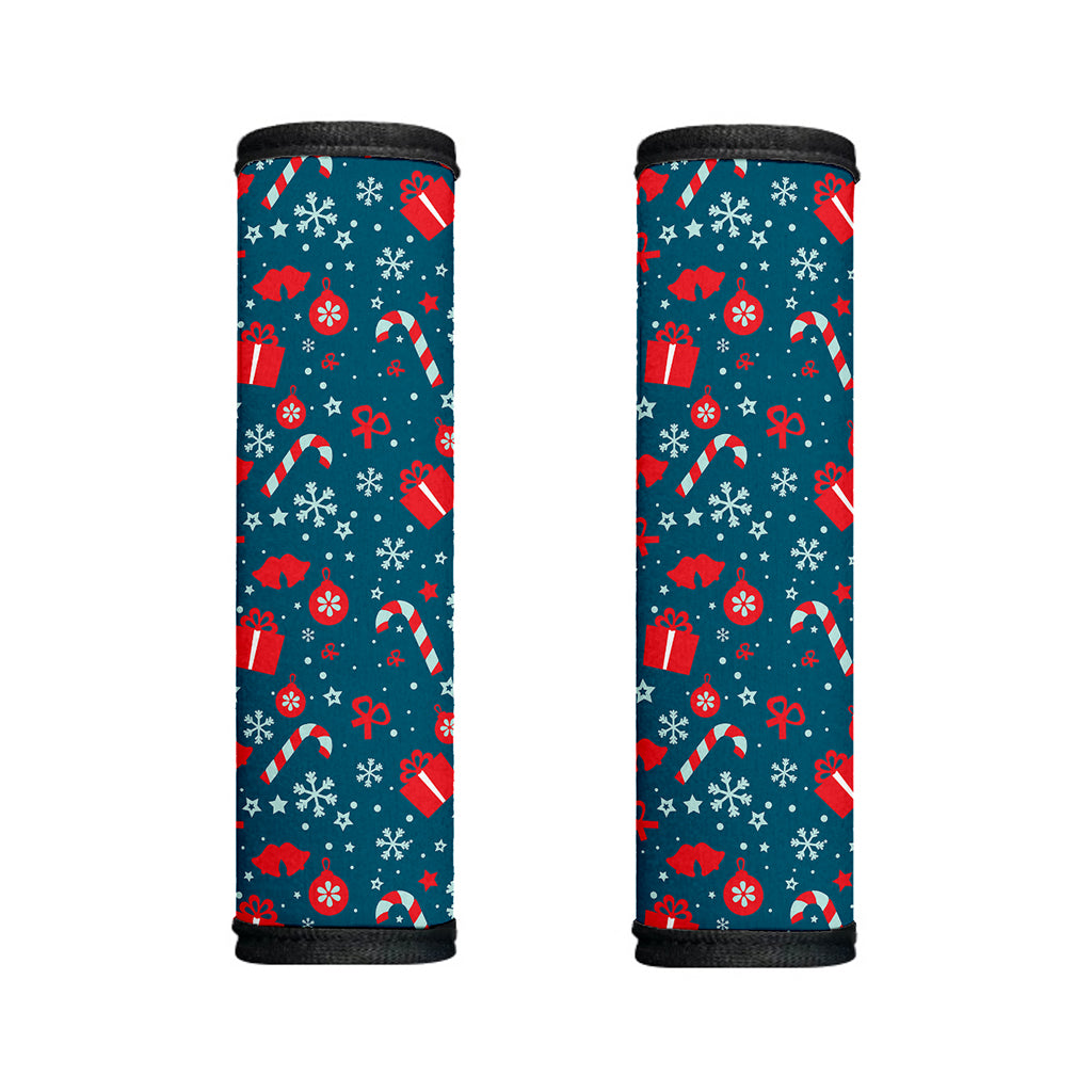 Christmas Holiday Elements Pattern Print Handle Covers