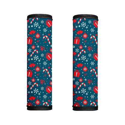 Christmas Holiday Elements Pattern Print Handle Covers