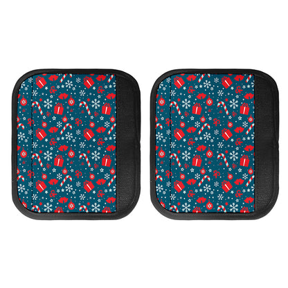 Christmas Holiday Elements Pattern Print Handle Covers
