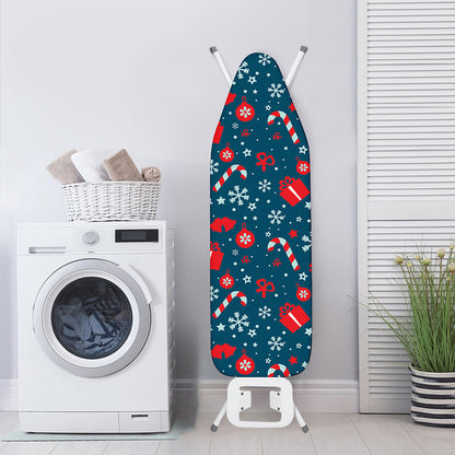 Christmas Holiday Elements Pattern Print Ironing Board Cover