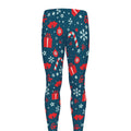 Christmas Holiday Elements Pattern Print Men's Leggings