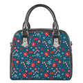 Christmas Holiday Elements Pattern Print Shoulder Handbag