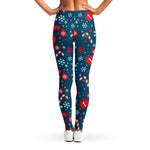 Christmas Holiday Elements Pattern Print Women's Leggings