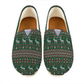 Christmas Holiday Knitted Pattern Print Casual Shoes