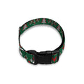 Christmas Holiday Knitted Pattern Print Dog Collar