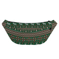 Christmas Holiday Knitted Pattern Print Fanny Pack