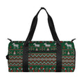 Christmas Holiday Knitted Pattern Print Gym Bag